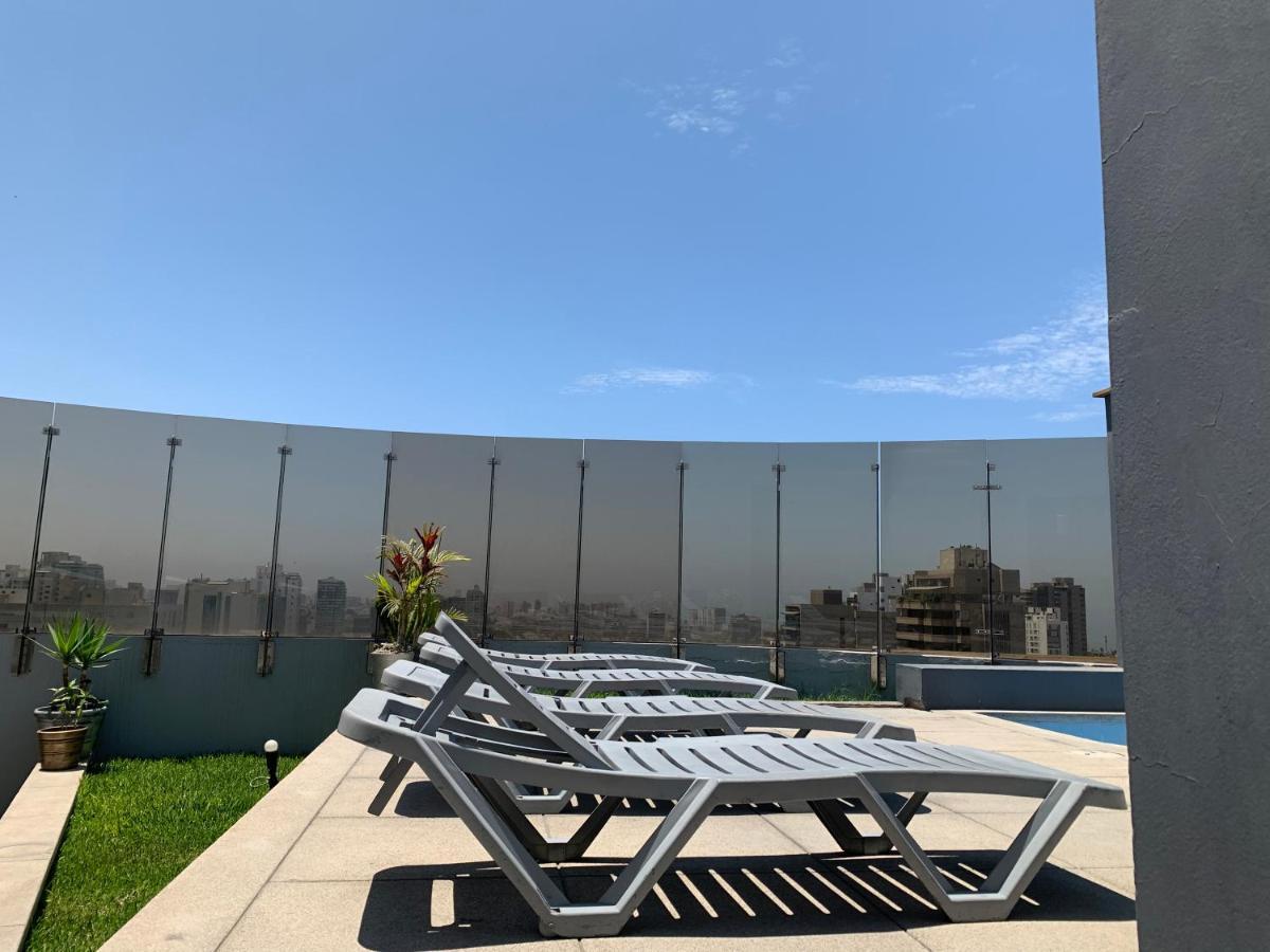 Acogedor Dpto En San Isidro Excelente Vista, Piscina Y Wifi Διαμέρισμα Λίμα Εξωτερικό φωτογραφία
